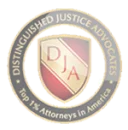 Distinguished Justice Advocates badge
