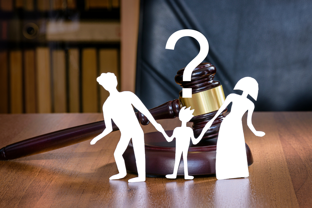 Children's legal zone when divorcing a family, with whom to stay